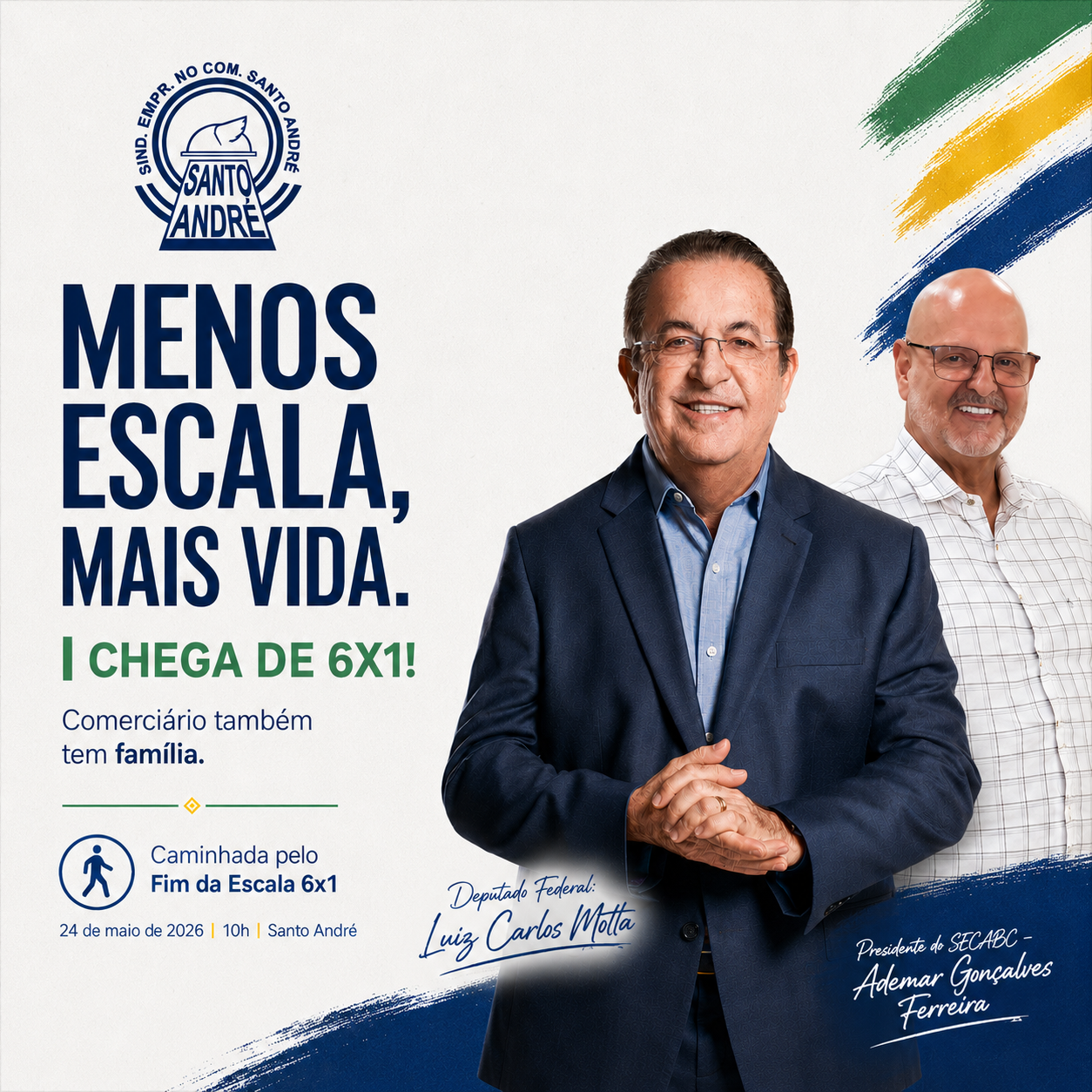 Luiz Carlos Motta e Ademar Gonçalves Ferreira